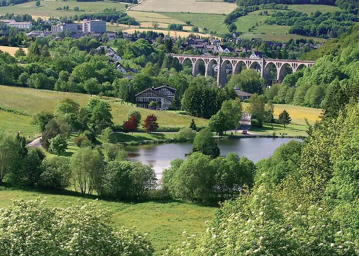 펜션 Ferienblockhaus Willingen Mit Sauna Und Meinecardplus - Direkt Am Sonnenlift 빌링겐